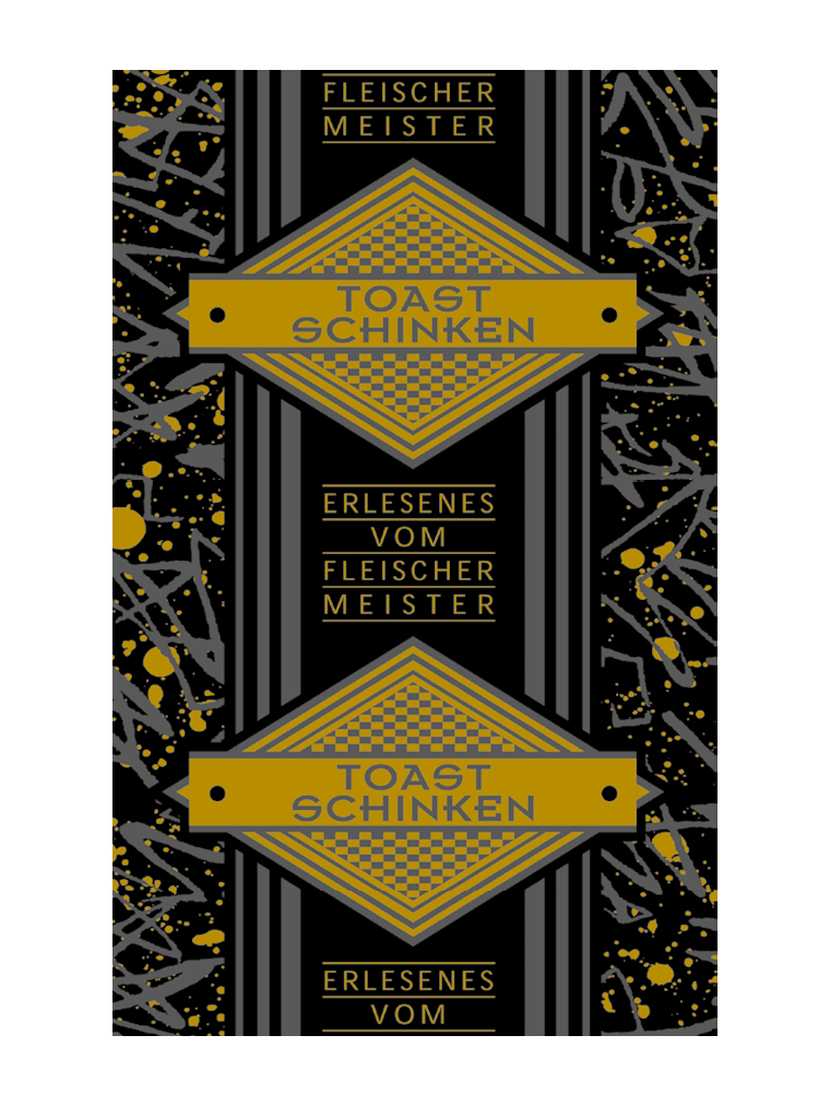 Toastschinken NK 120/50 WI-STERIL SCHWARZ (NICHT rauchdurchlässig)