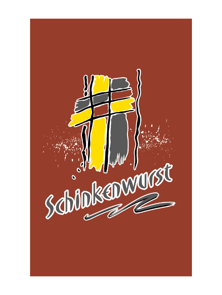 Schinkenwurst NK 90/50 WI-BAR®-B BRAUN-MATT (NICHT rauchdurchlässig)