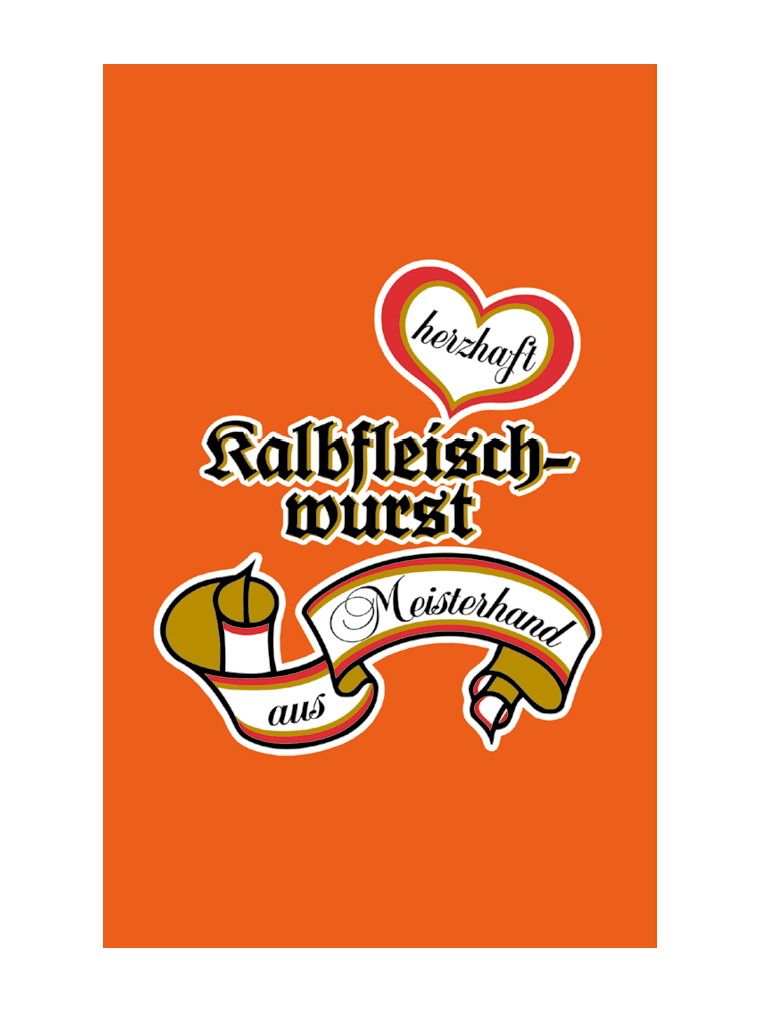 Kalbfleischwurst NK 90/50 SAFE-FASER GELB (NICHT rauchdurchlässig)
