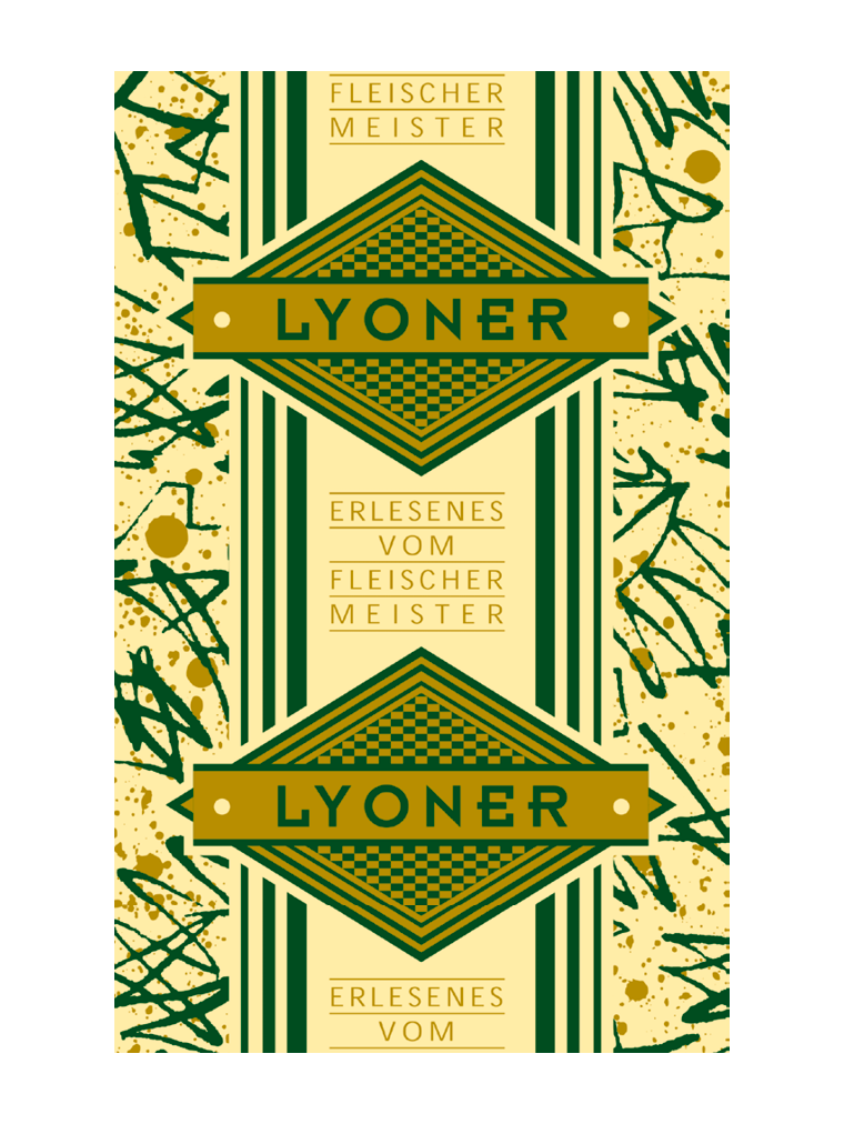 Lyoner NK 90/50 WI-BAR®-B CREME-MATT (NICHT rauchdurchlässig)