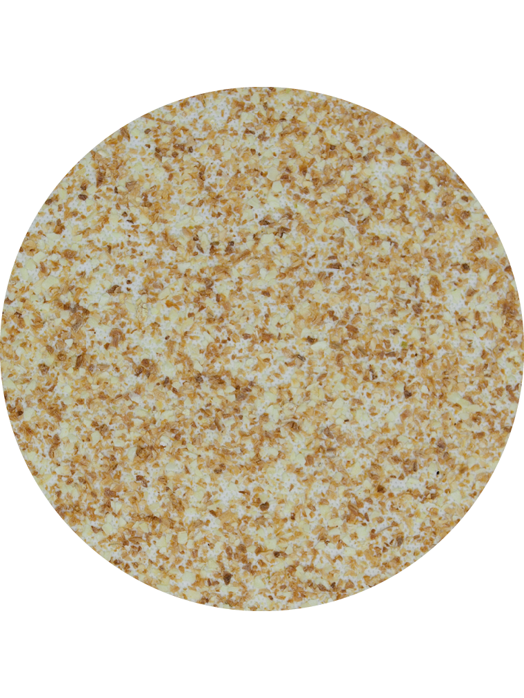 Knoblauch Zwiebel Füllkaliber 70/55 DECO QUICK® rund genäht mit Cliphilfe