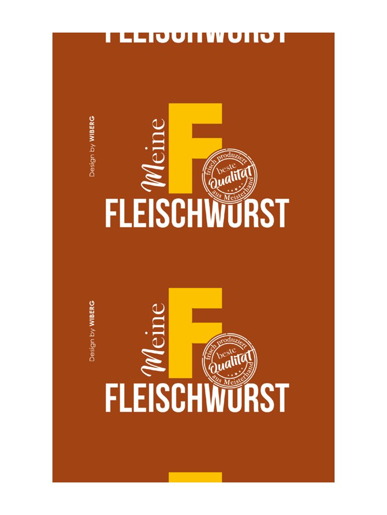 Fleischwurst NK 90/50 SAFE-FASER HELLBRAUN (NICHT rauchdurchlässig)