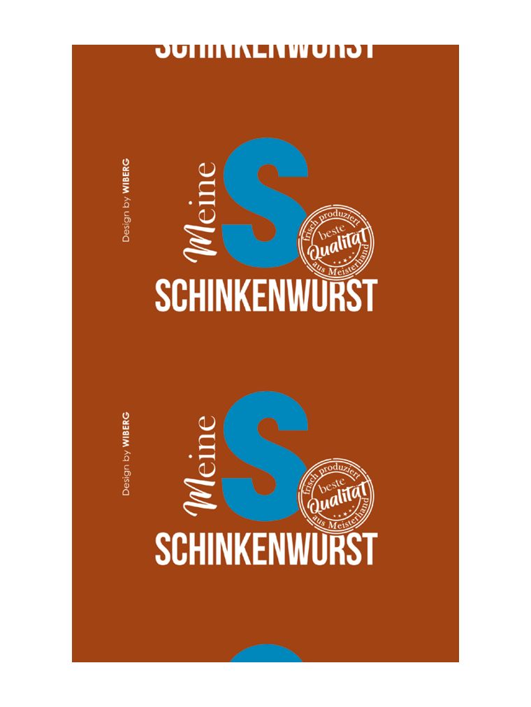 Schinkenwurst NK 55/21 SAFE-FASER HELLBRAUN (NICHT rauchdurchlässig)