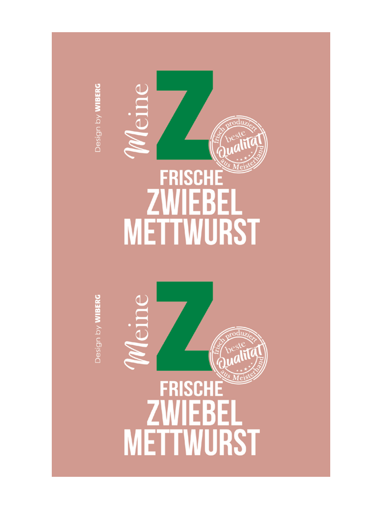 Frische Zwiebelmettwurst NK 42/20 WI-FLEX TRANSPARENT (NICHT rauchdurchlässig)