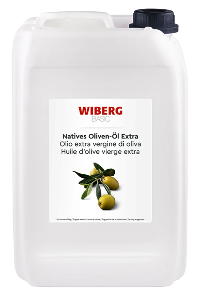 Produktverpackung Natives Oliven-Öl Extra