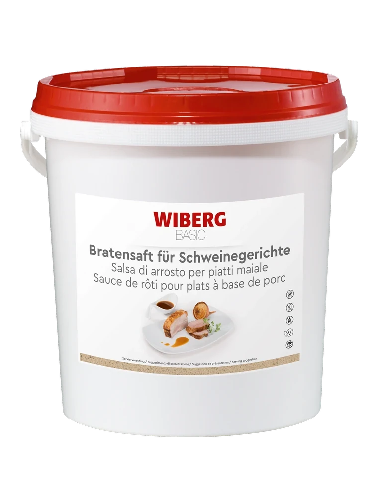 Bratensaft für Schweinegerichte, pulverisiert