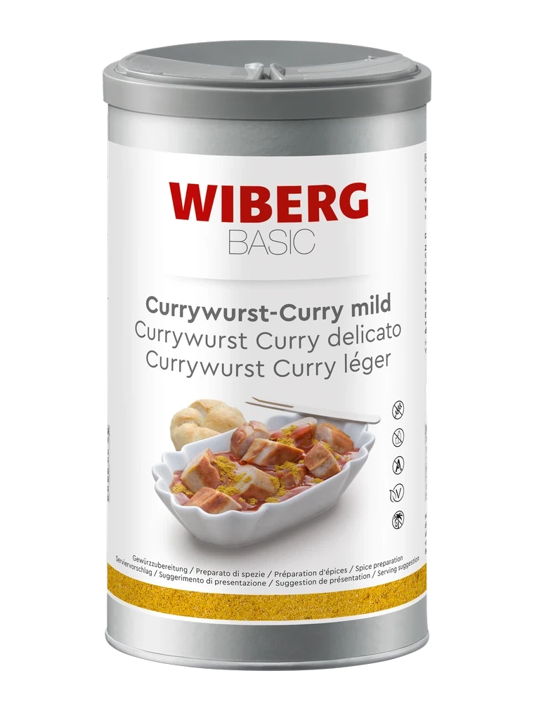 Currywurst Curry mild