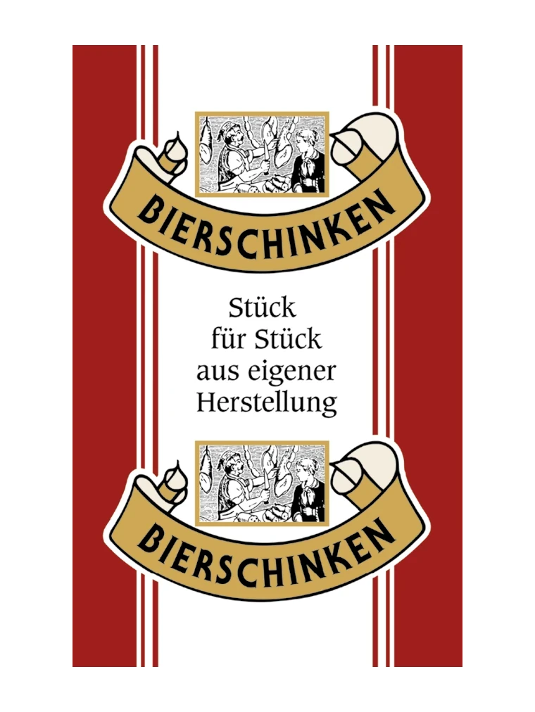 Bierschinken NK 55/gerafft (15 Meter) SAFE-FASER BERNSTEIN (NICHT rauchdurchlässig)