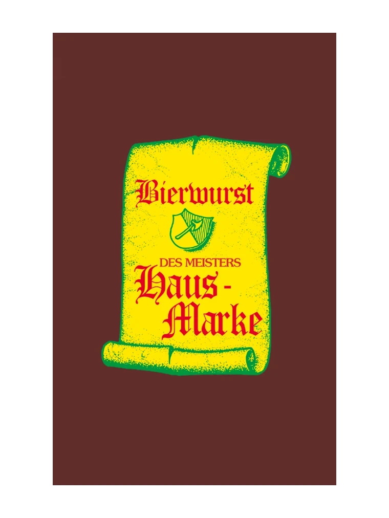 Bierwurst - Des Meister´s Hausmarke NK 90/50 FASER MAHAGONI-D (rauchdurchlässig)