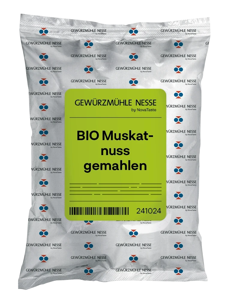 Gewürzmühle Nesse Gewürzmühle Nesse | BIO Muskatnuss gemahlen | 1 kg Produktbild