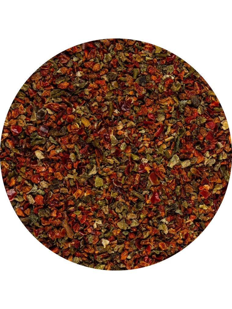 BIO Paprikagranulat rot/grün