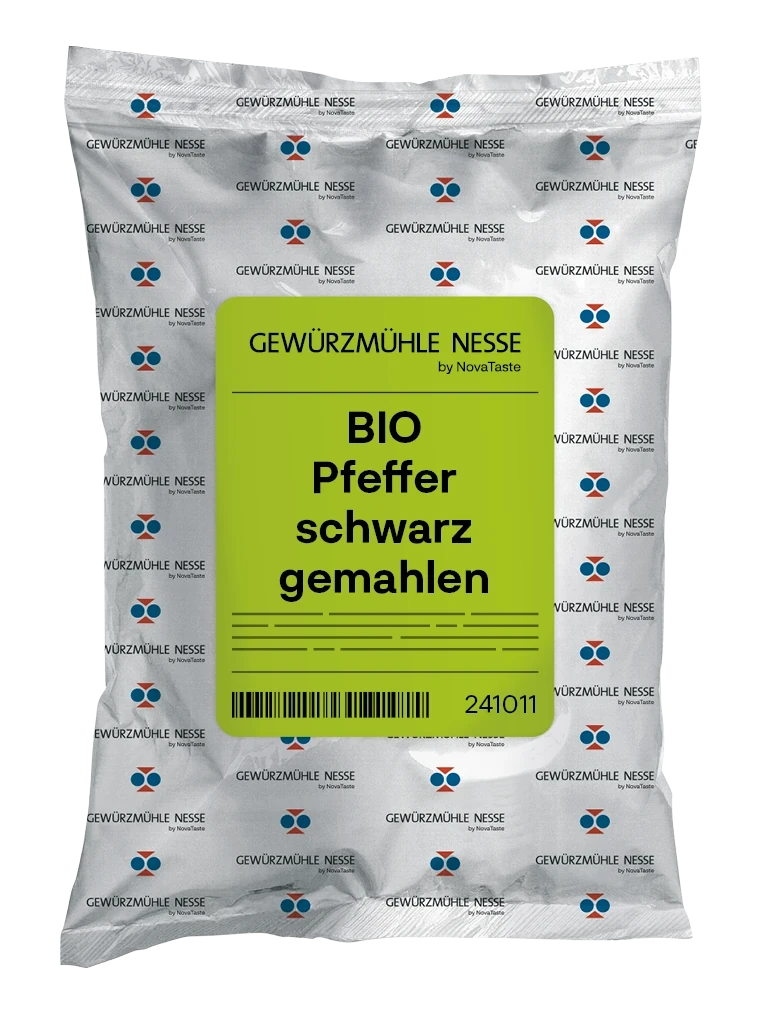 Gewürzmühle Nesse Gewürzmühle Nesse | BIO Pfeffer schwarz gemahlen | 1 kg Produktbild