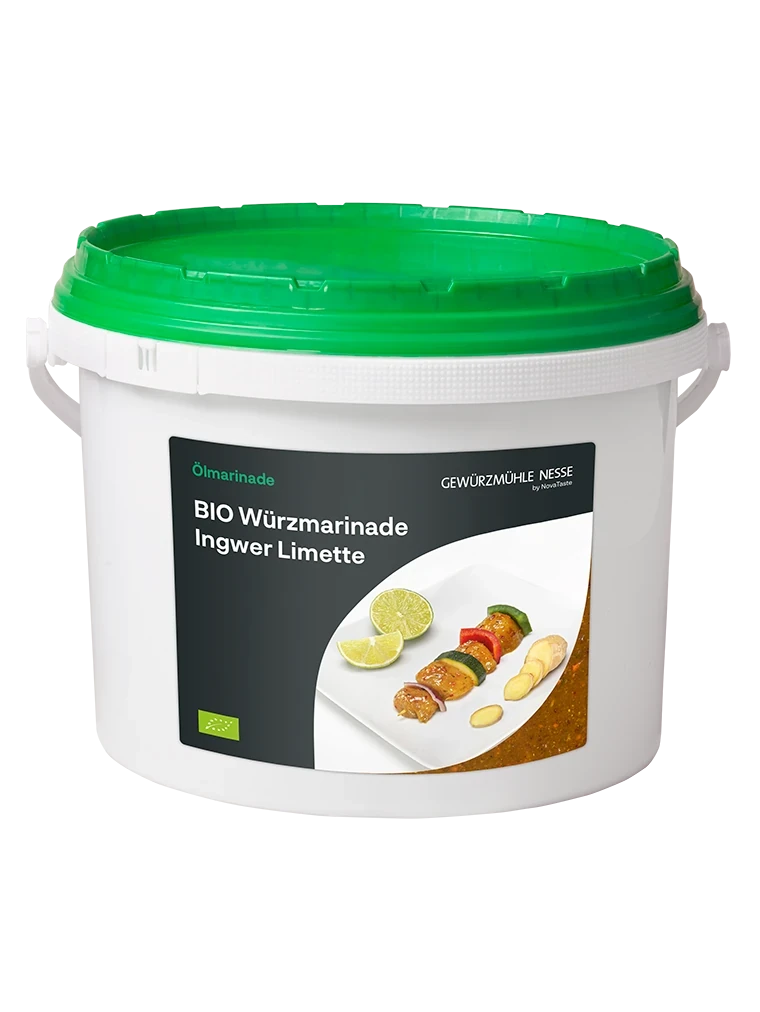 Gewürzmühle Nesse Gewürzmühle Nesse | BIO Würzmarinade Ingwer Limette | 4 kg Produktbild