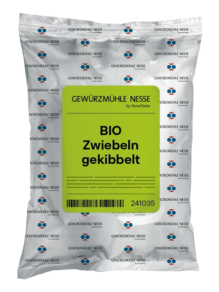 Gewürzmühle Nesse Gewürzmühle Nesse | BIO Zwiebeln gekibbelt | 1 kg Produktbild