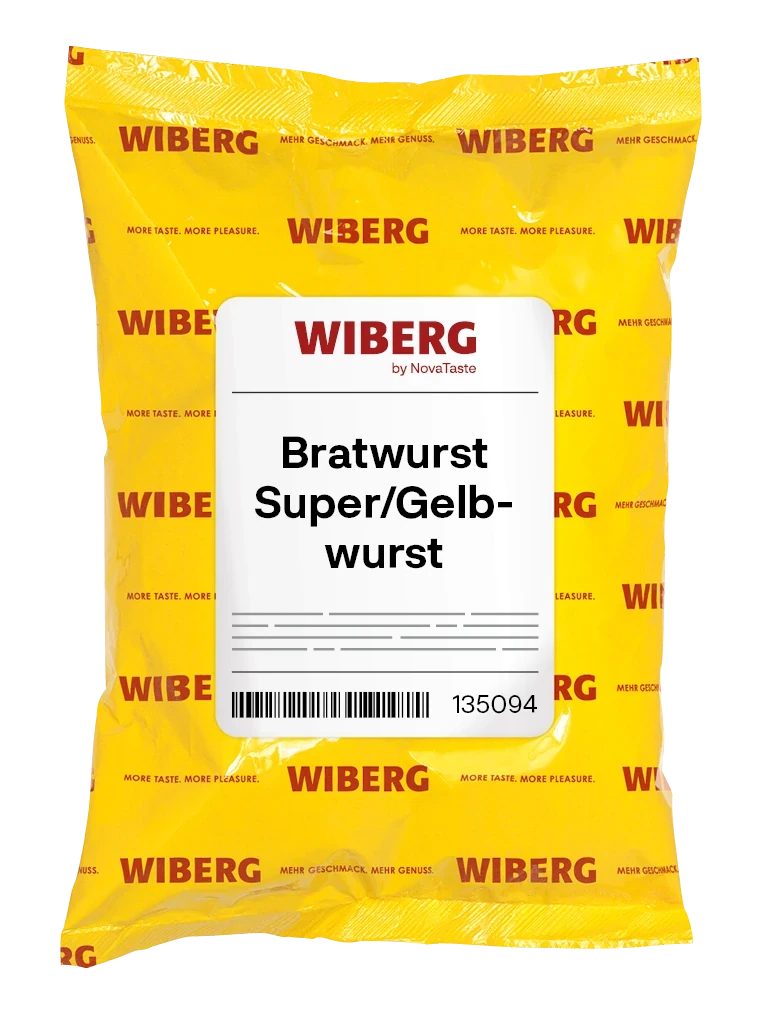 WIBERG WIBERG | Bratwurst Super/Gelbwurst | 1 kg Produktbild