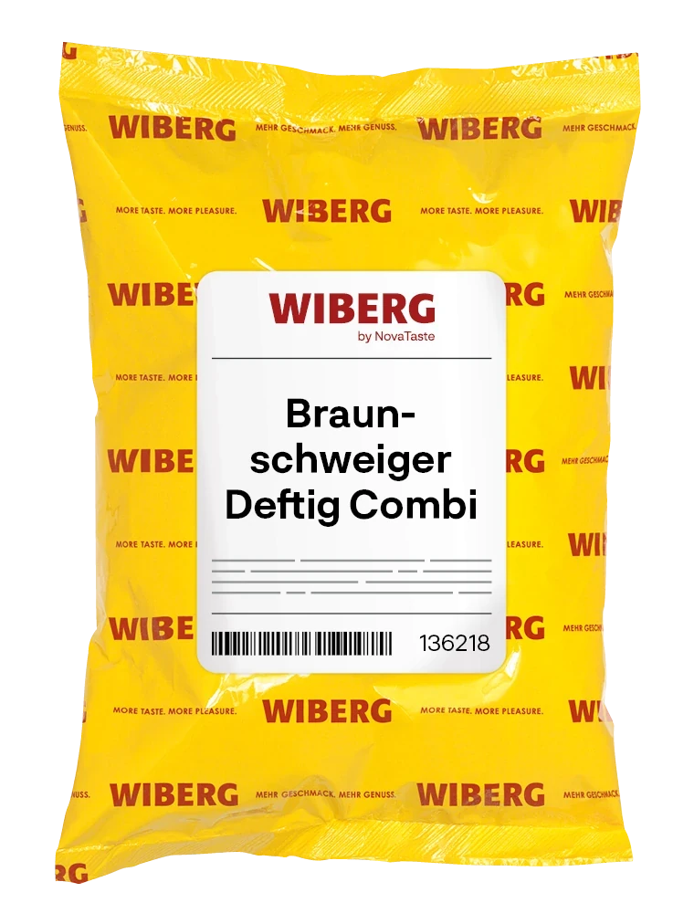 WIBERG WIBERG | Braunschweiger Deftig Combi | 0,375 kg Produktbild