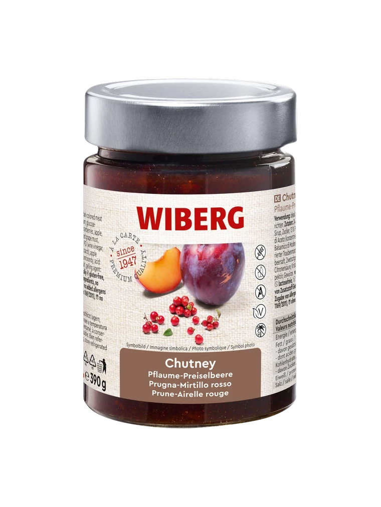 Chutney Pflaume-Preiselbeere