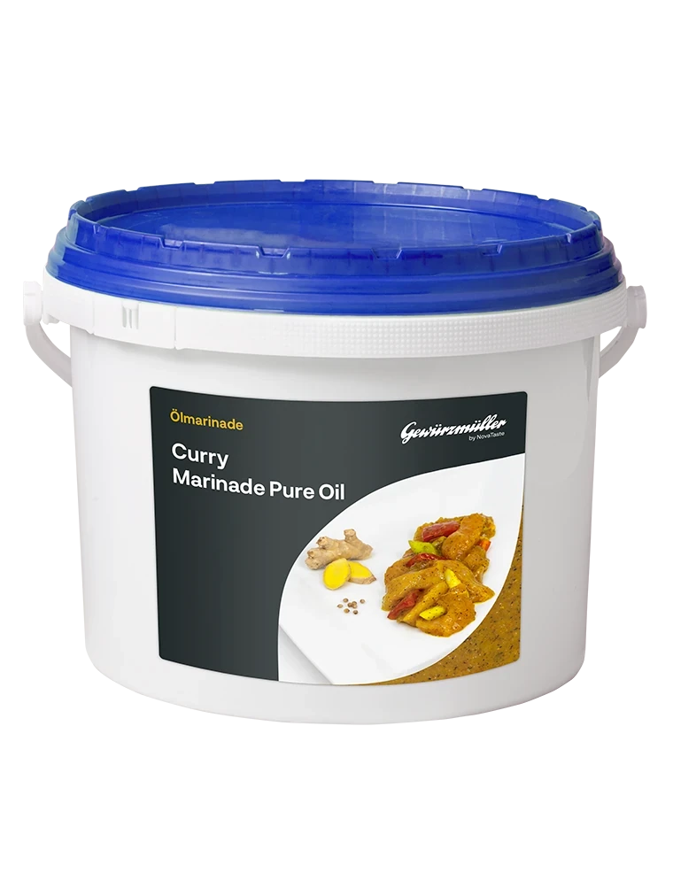 Gewürzmüller Gewürzmüller | Curry Marinade Pure Oil | 4 kg Produktbild