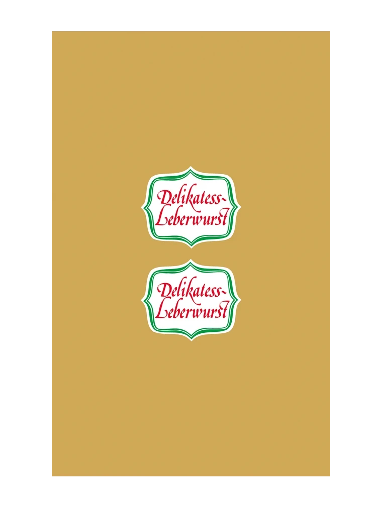 Emballage du produit Delikatess Leberwurst NK 60/gerafft (25 Meter) SAFE-FASER GOLD (NICHT rauchdurchlässig)
