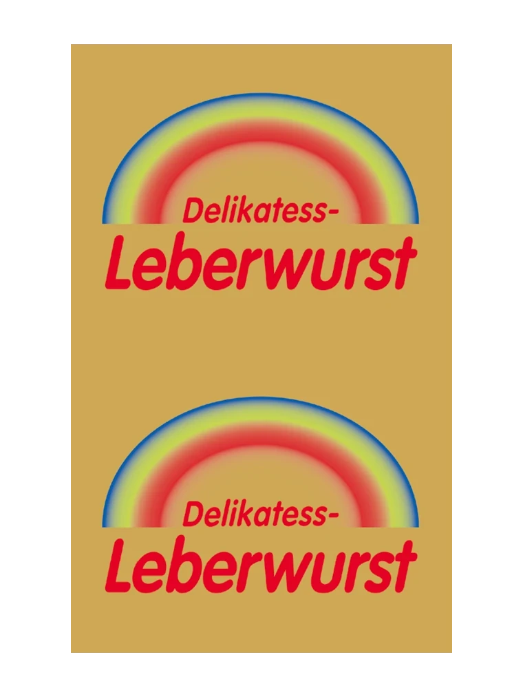 Produktverpackung Delikatessleberwurst NK 45/gerafft (25 Meter) WI-BAR® GOLD (NICHT rauchdurchlässig)