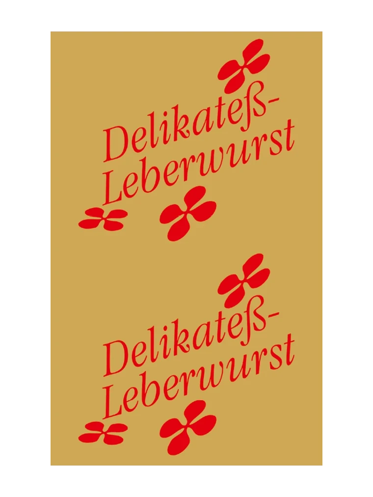 Delikatessleberwurst NK 60/50 SAFE-GLANZ GOLD (NICHT rauchdurchlässig)