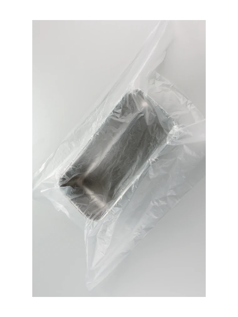 WIBERG WIBERG | Einlegefolie für Leberkäse ungestippt Format 55 x 60 cm TRANSPARENT | 9,5 kg Produktbild
