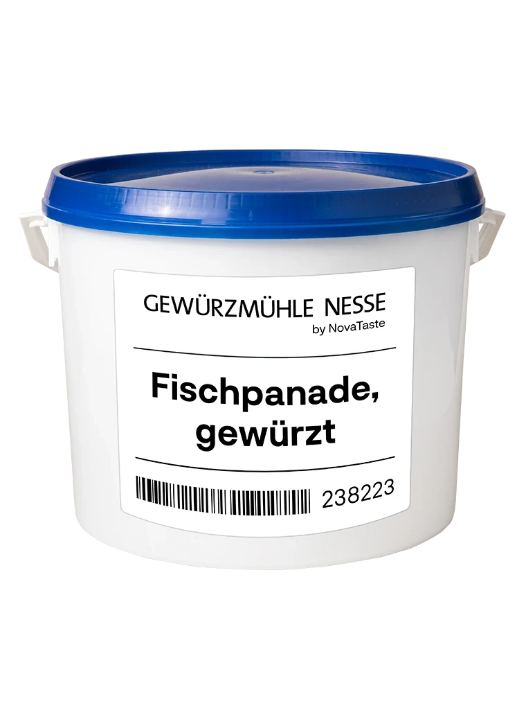 Fischpanade, gewürzt