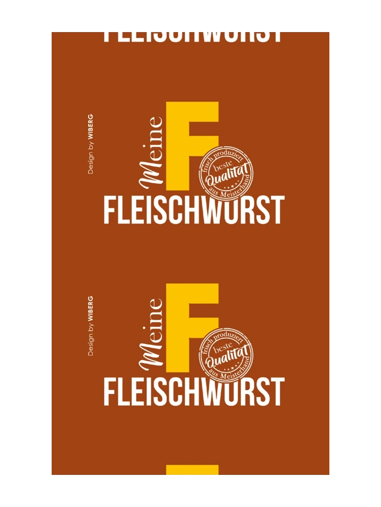 Fleischwurst NK 90/50 SAFE-FASER HELLBRAUN (NICHT rauchdurchlässig)
