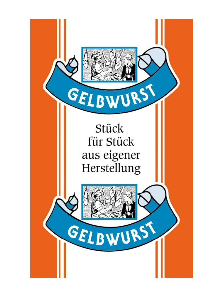 Gelbwurst NK 45/gerafft (15 Meter) SAFE-FASER GELB (NICHT rauchdurchlässig)