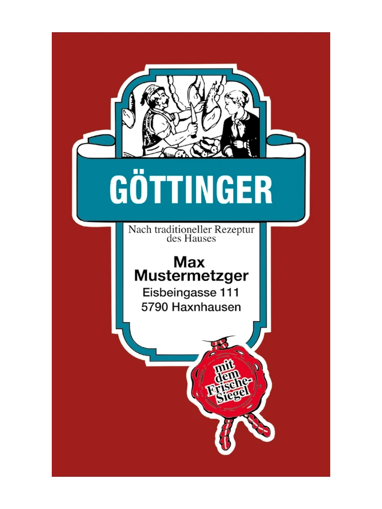 Göttinger NK 55/21 SAFE-FASER BERNSTEIN/Stückdruck (NICHT rauchdurchlässig)