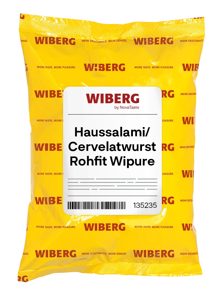 Haussalami/Cervelatwurst Rohfit Wipure