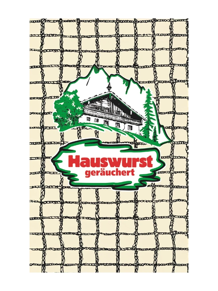 WIBERG WIBERG | Hauswurst geräuchert NK 80/50 FASER FARBLOS-D (rauchdurchlässig) | 0,012 kg Produktbild