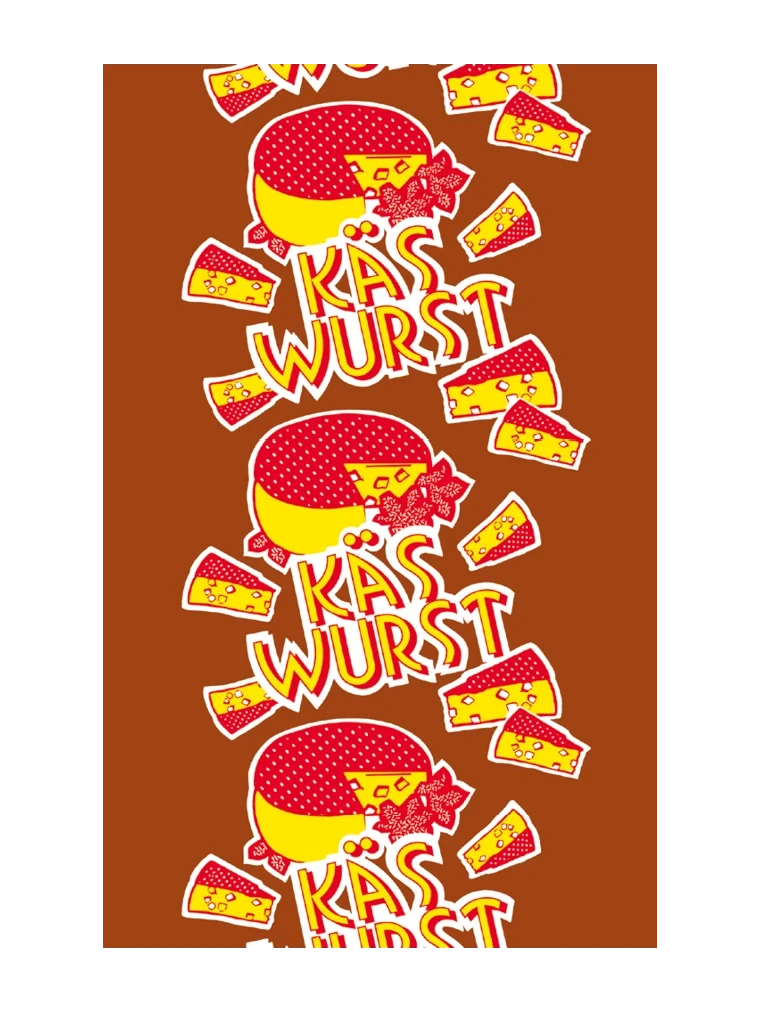 Produktverpackung Käswurst NK 90/50 FASER BAK-D (rauchdurchlässig)