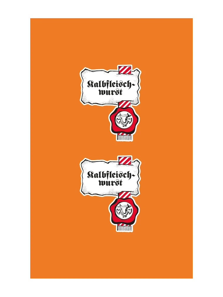 Emballage du produit Kalbfleischwurst NK 50/30 SAFE-FASER GELB (NICHT rauchdurchlässig)