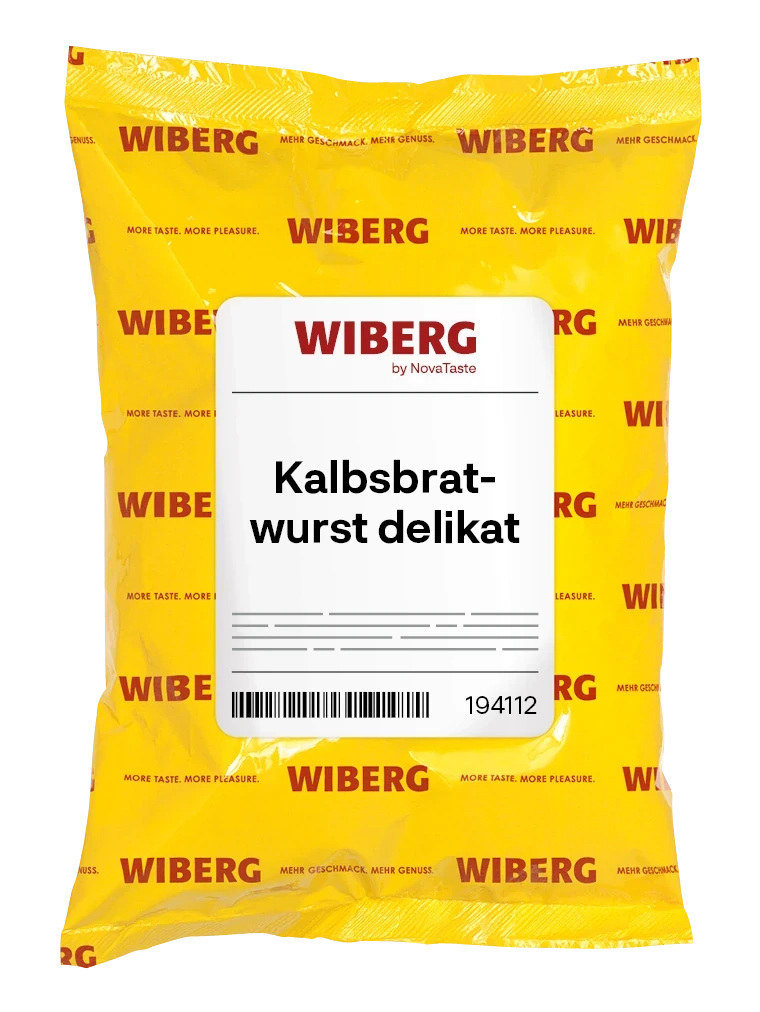 Emballage du produit Kalbsbratwurst delikat