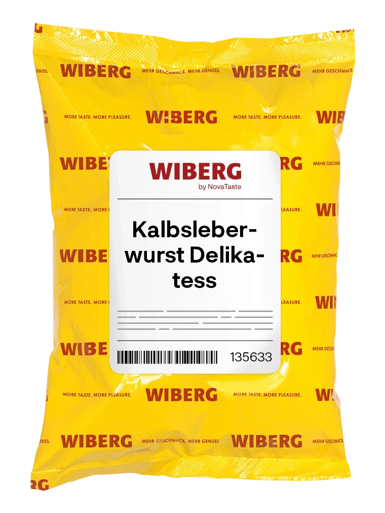 WIBERG WIBERG | Kalbsleberwurst Delikatess | 1 kg Produktbild