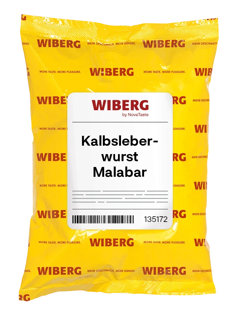 WIBERG WIBERG | Kalbsleberwurst Malabar | 1 kg Produktbild