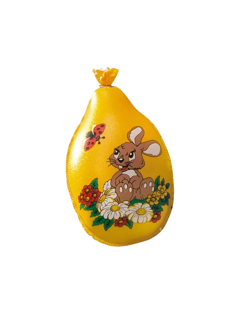 Emballage du produit Kleiner Osterhase genäht für ca. 450 Gramm LINNEXHÜLLE