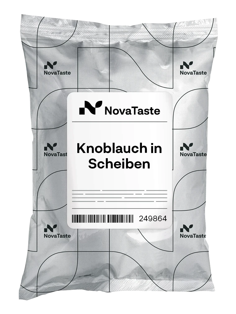 Knoblauch in Scheiben