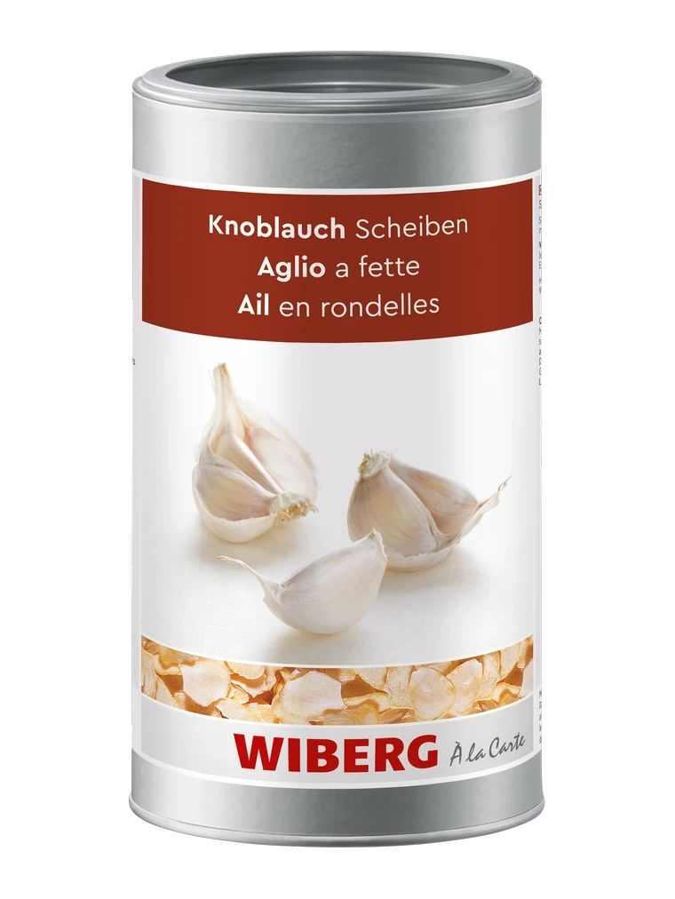 Knoblauch, Scheiben