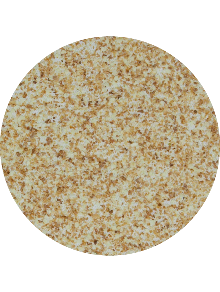 Knoblauch Zwiebel Füllkaliber 70/55 DECO QUICK® rund genäht mit Cliphilfe