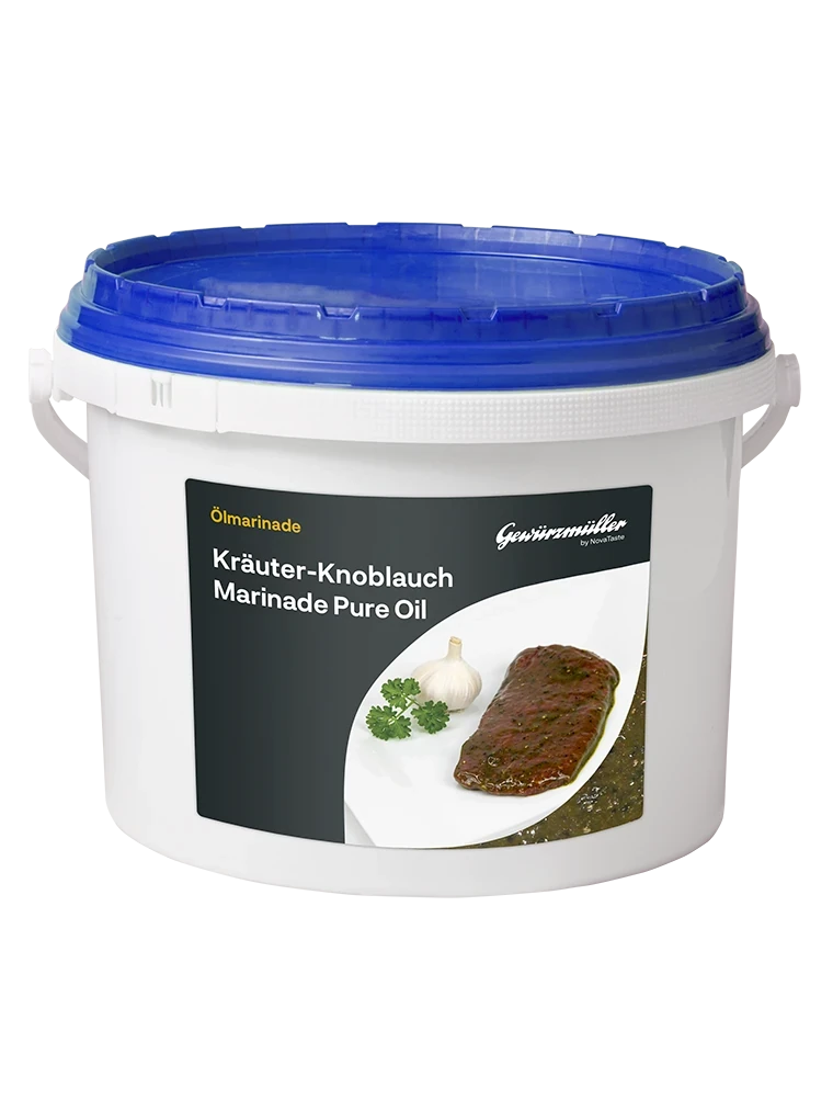 Gewürzmüller Gewürzmüller | Kräuter-Knoblauch Marinade Pure Oil | 4 kg Produktbild