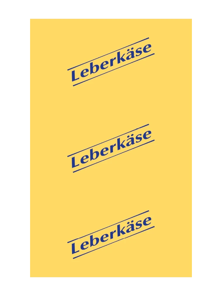 Leberkäse NK 90/50 WI-BAR®-B CREME-MATT (NICHT rauchdurchlässig)