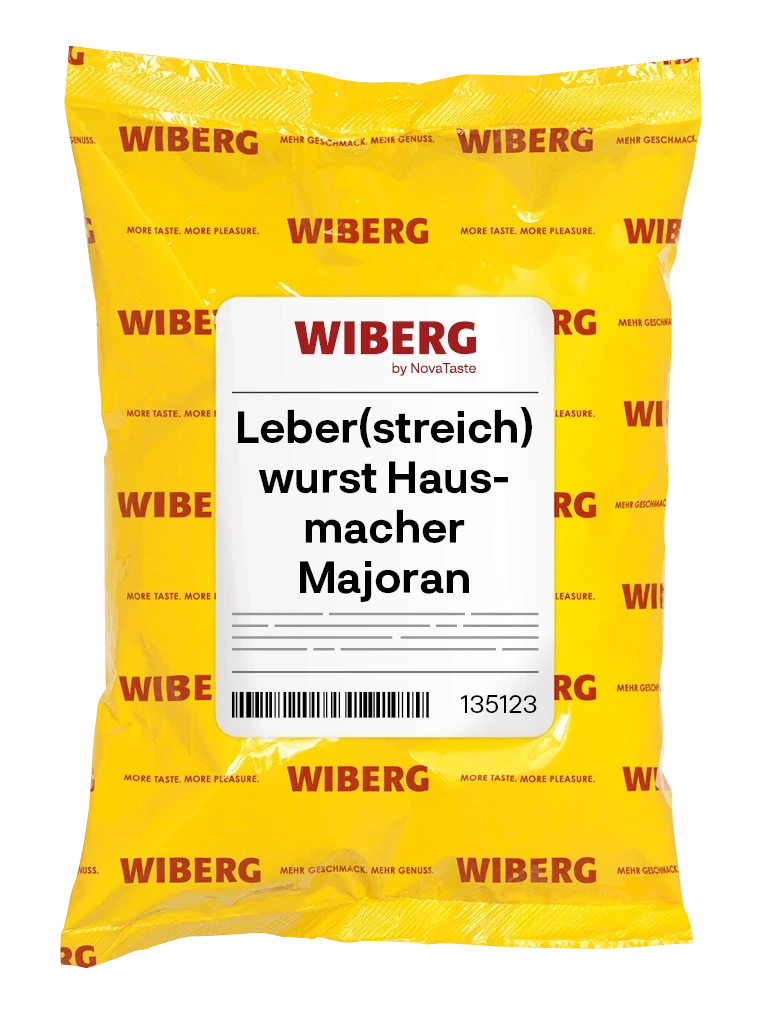 WIBERG WIBERG | Leber(streich)wurst Hausmacher Majoran | 1 kg Produktbild