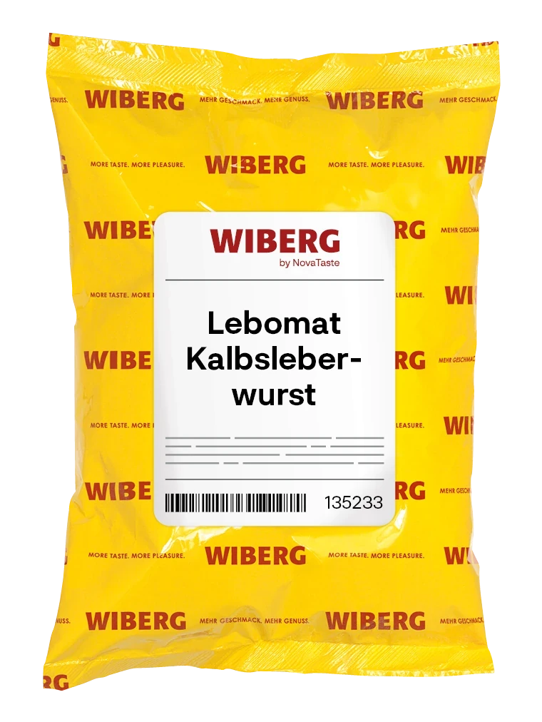 WIBERG WIBERG | Lebomat Kalbsleberwurst | 1 kg Produktbild