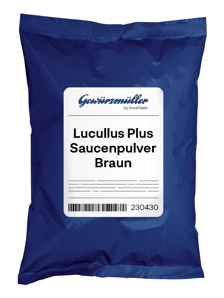 Gewürzmüller Gewürzmüller | Lucullus Plus Saucenpulver Braun | 1 kg Produktbild