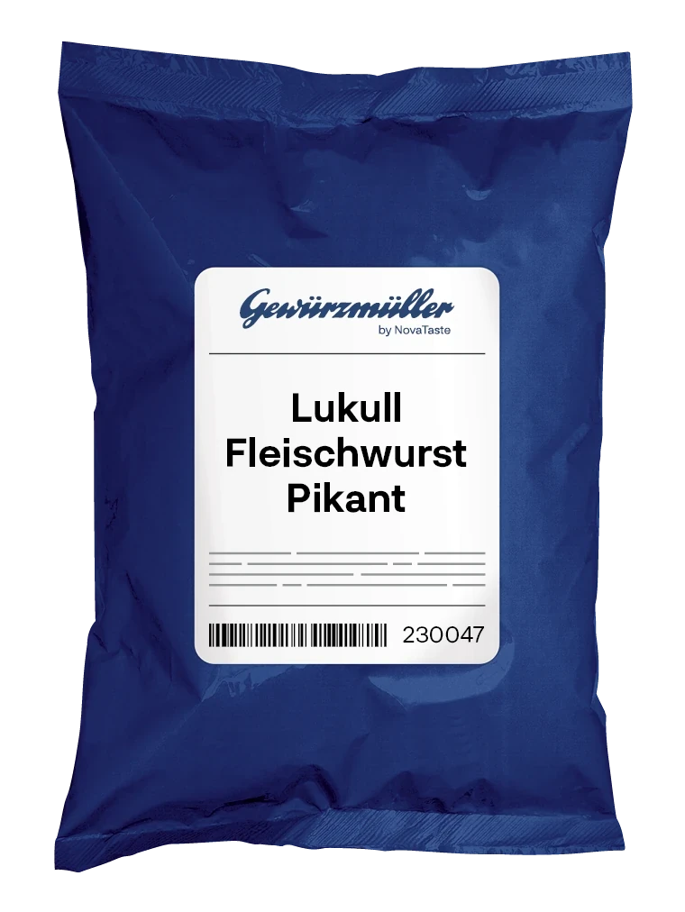 Gewürzmüller Gewürzmüller | Lukull Fleischwurst Pikant | 1 kg Produktbild