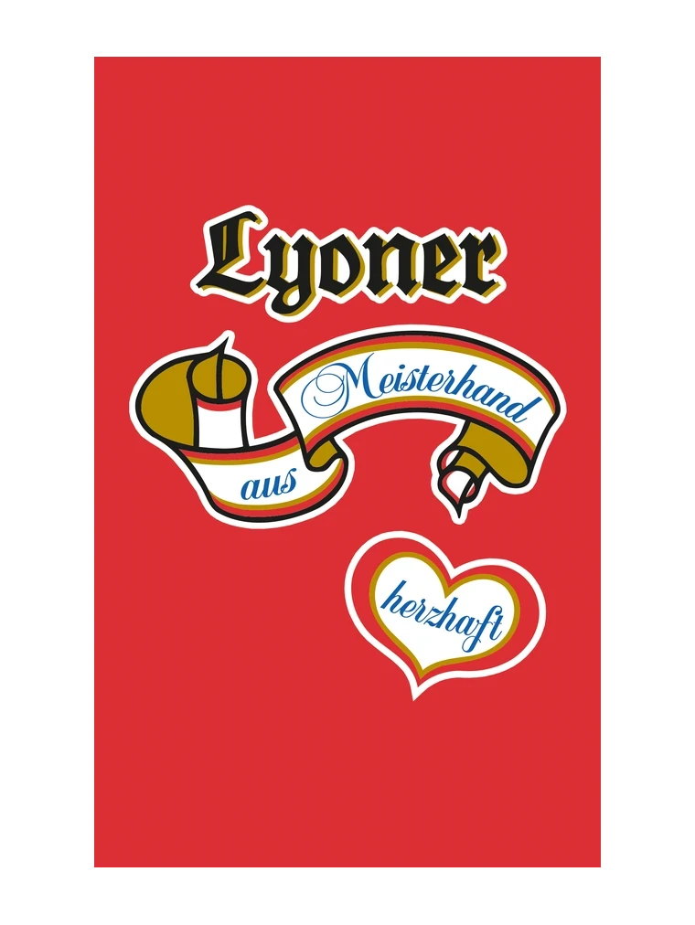 Emballage du produit Lyoner NK 45/30 SAFE-FASER ROT (NICHT rauchdurchlässig)