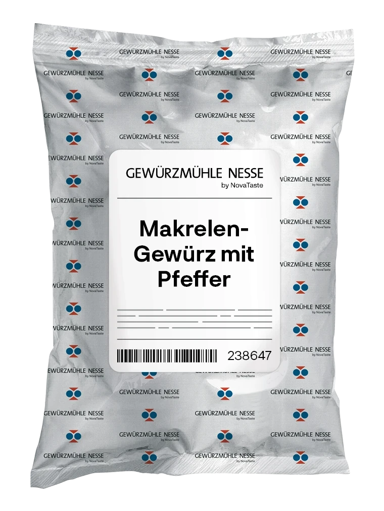 Makrelen-Gewürz mit Pfeffer