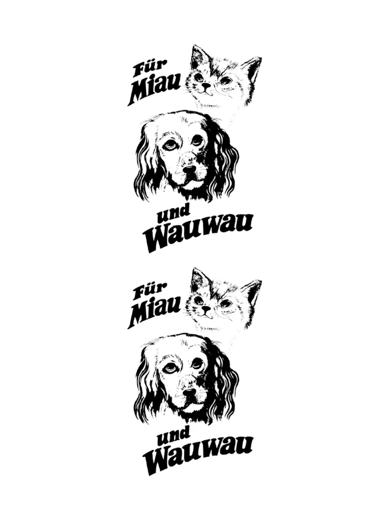 Miau und Wauwau NK 60/50 WI-STERIL WEISS (NICHT rauchdurchlässig)